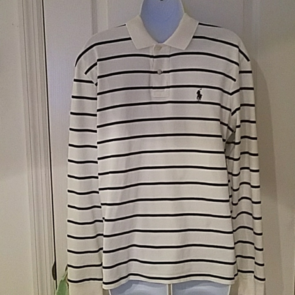Mens polo long sleve